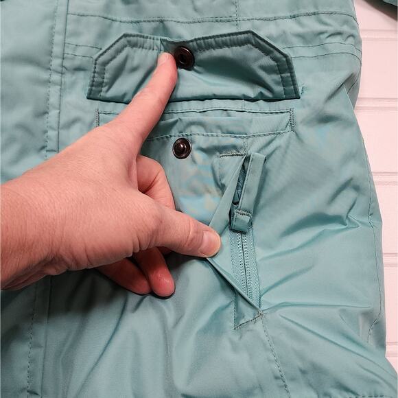 Lands End Kids Expedition Waterproof Winter Down Parka Jacket - Picture 7 of 15